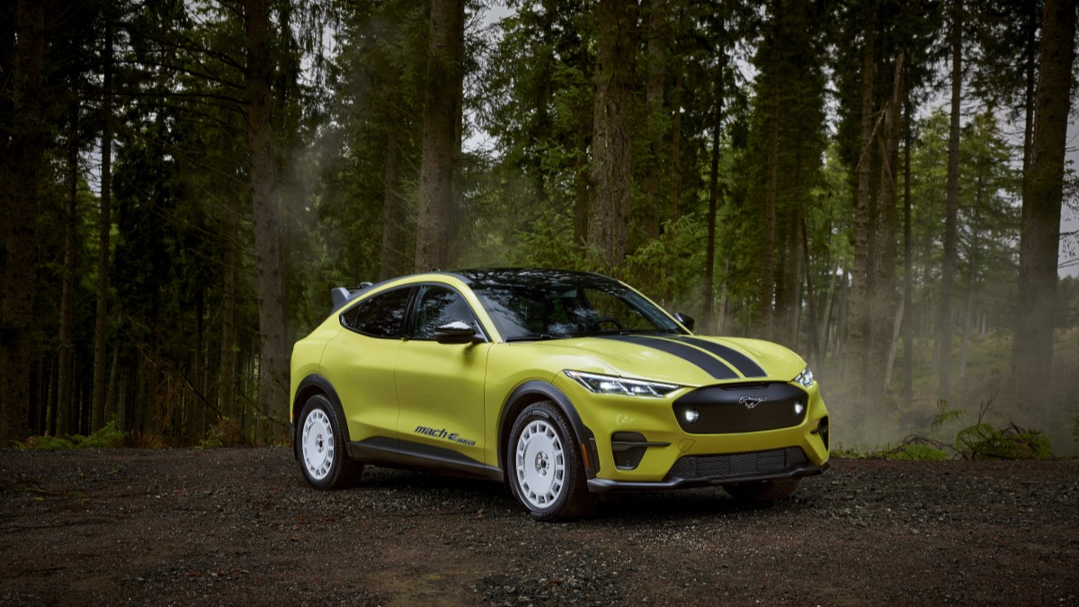 The 2024 Ford Mustang Mach-E Rally