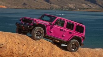 The 2024 Jeep Wrangler in Tuscadero Pink
