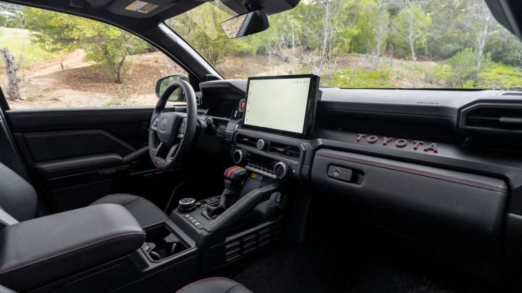 2025 Toyota 4Runner TRD Pro front cabin.
