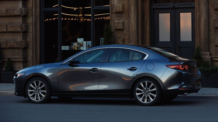 2021 Mazda3 in grey