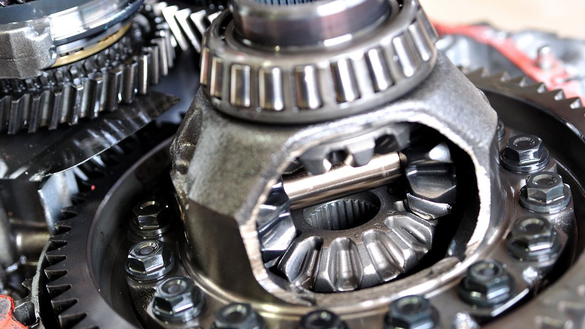 Differential from car gear box.