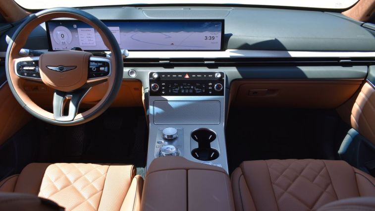 2025 Genesis GV80 front cabin.