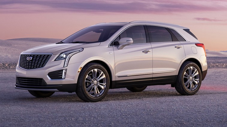 2024 Cadillac XT4 in the desert.