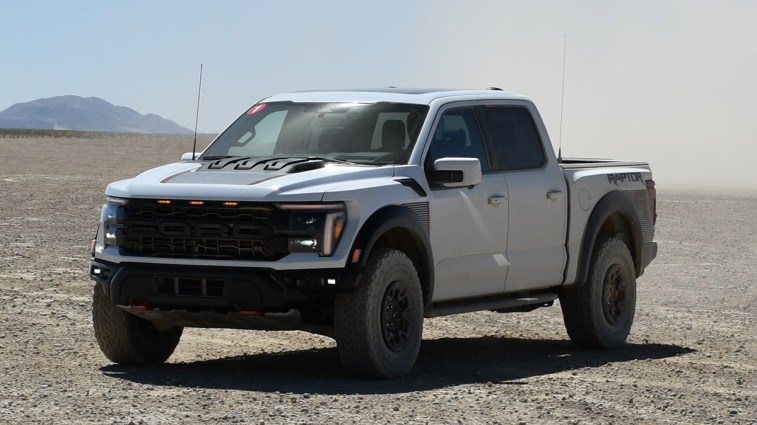 2024 Ford Raptor R in the desert.