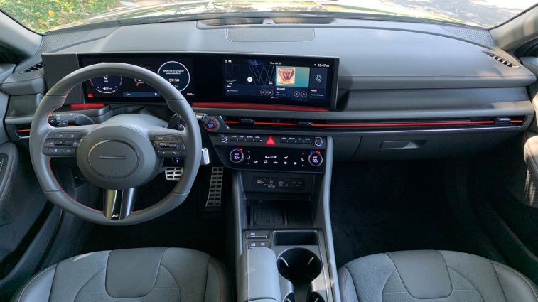 2024 Hyundai Sonata N Line front cabin.