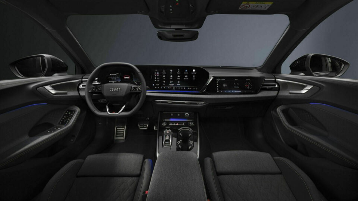 The interior of the 2025 Audi A5