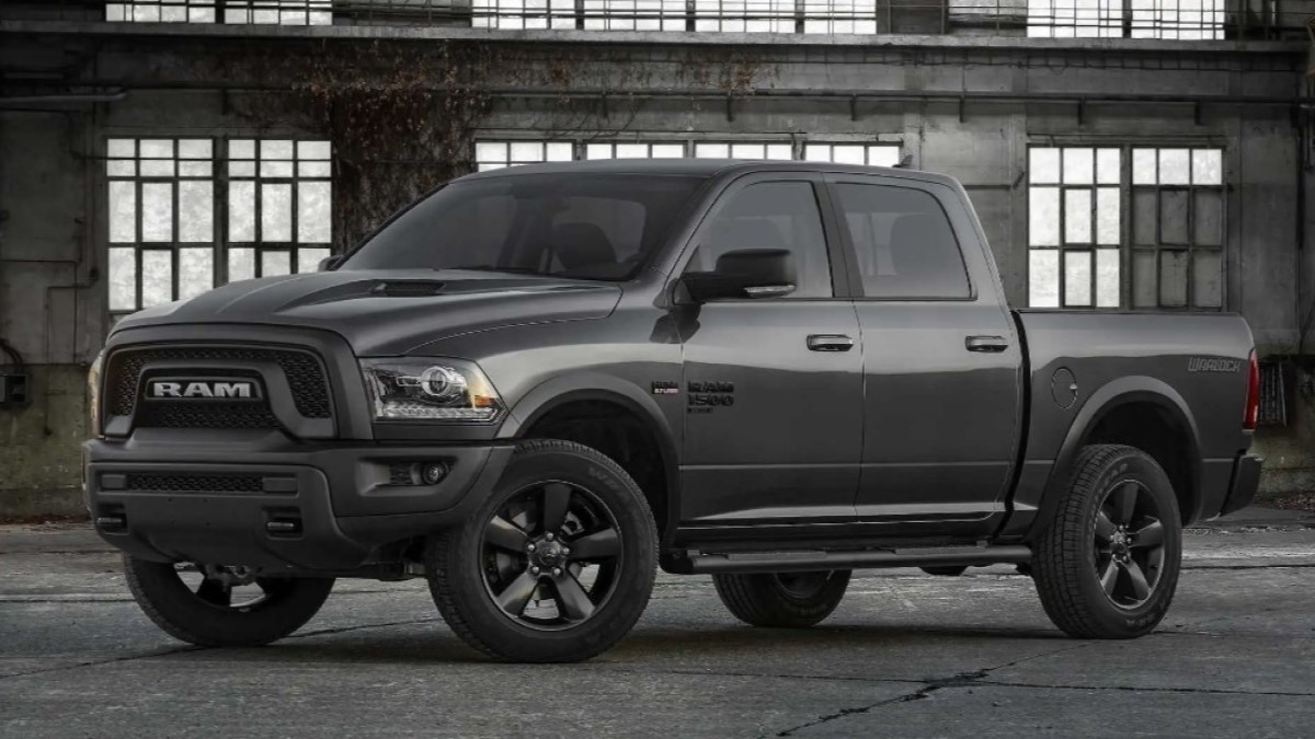 The Ram 1500 Classic seen from a front quarter angle