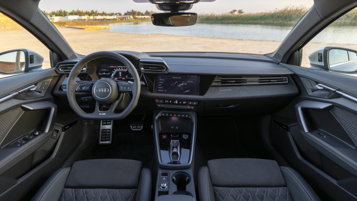 The interior of the 2025 Audi A3