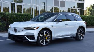 2024 Acura ZDX in Snowfall Pearl