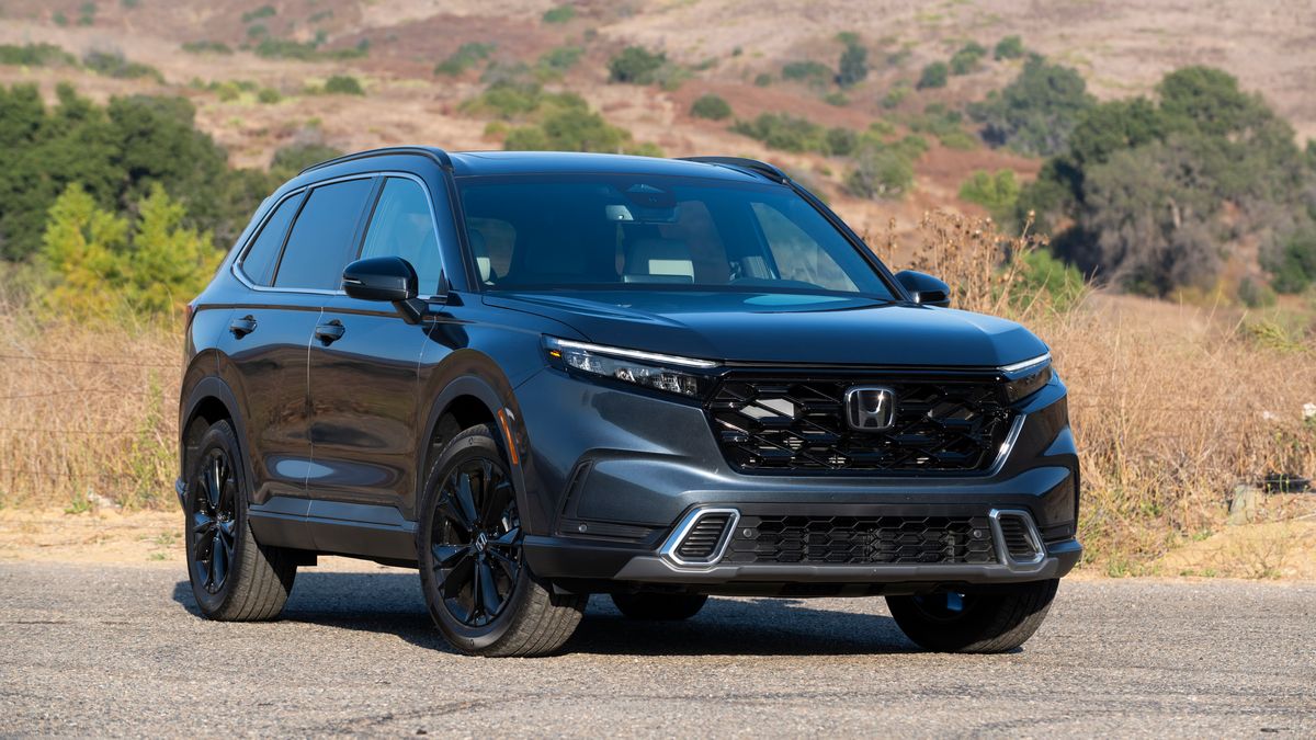 2025 Honda CR-V Hybrid in Solar Silver