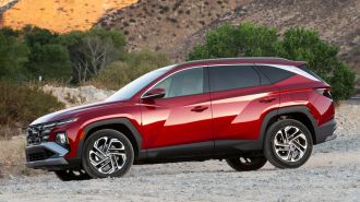 2025 Hyundai Tucson Limited in Ultimate Red