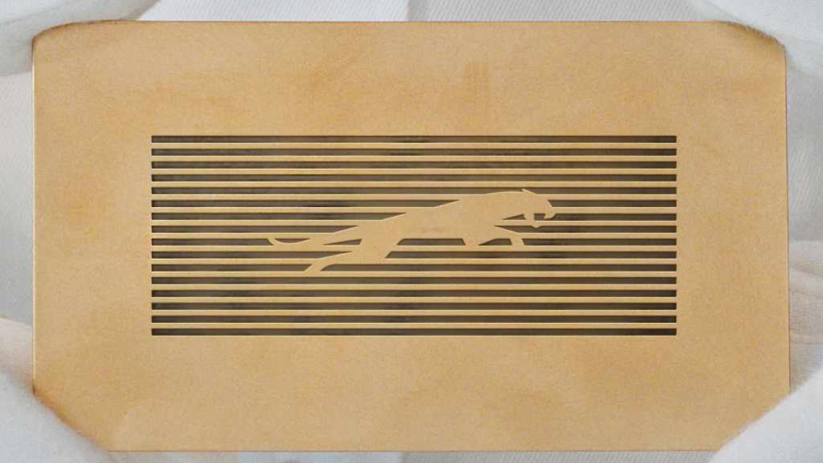 An updated Jaguar leaper logo 