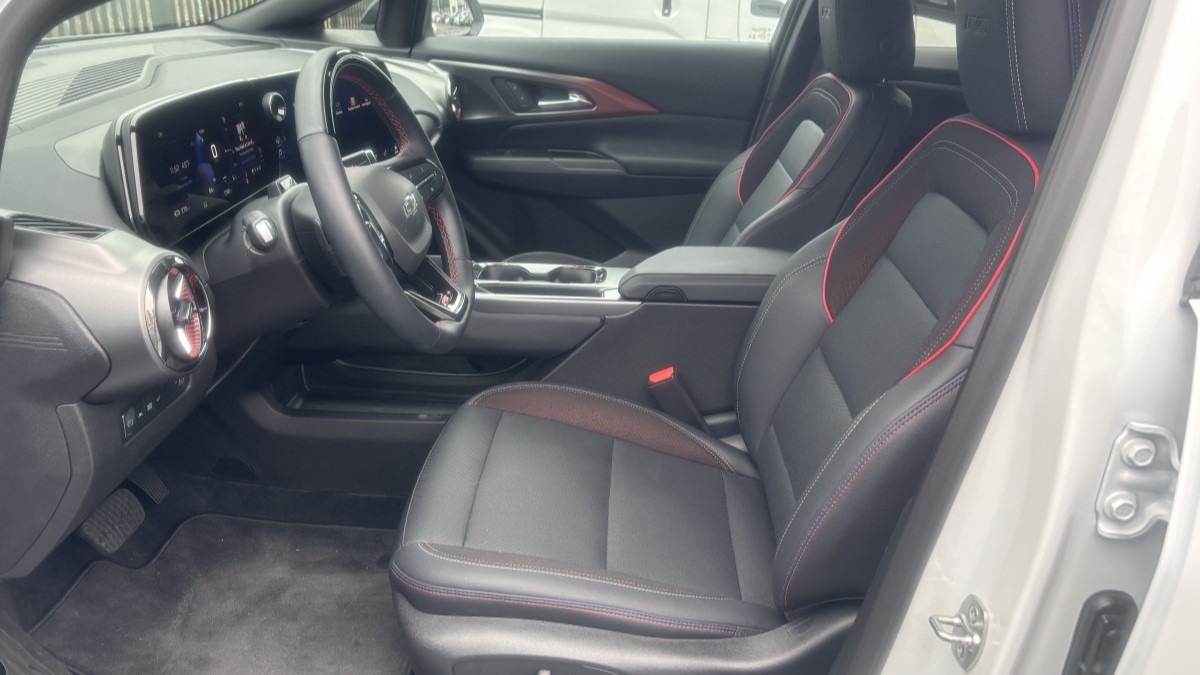 The seats of the 2025 Chevrolet Equinox EV