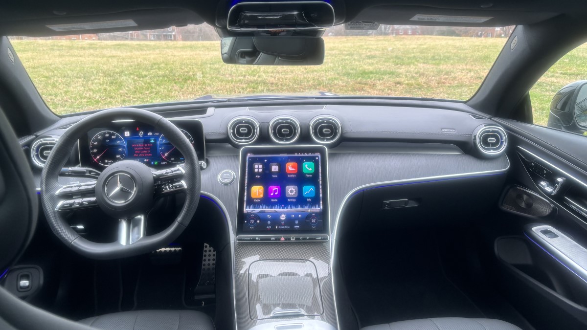 The interior of the 2025 Mercedes-Benz CLE Coupe