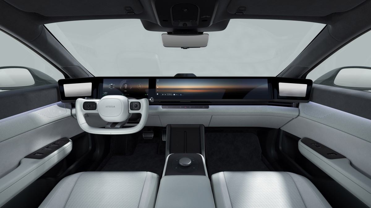 The interior of the 2026 Sony Honda Mobility Afeela 1
