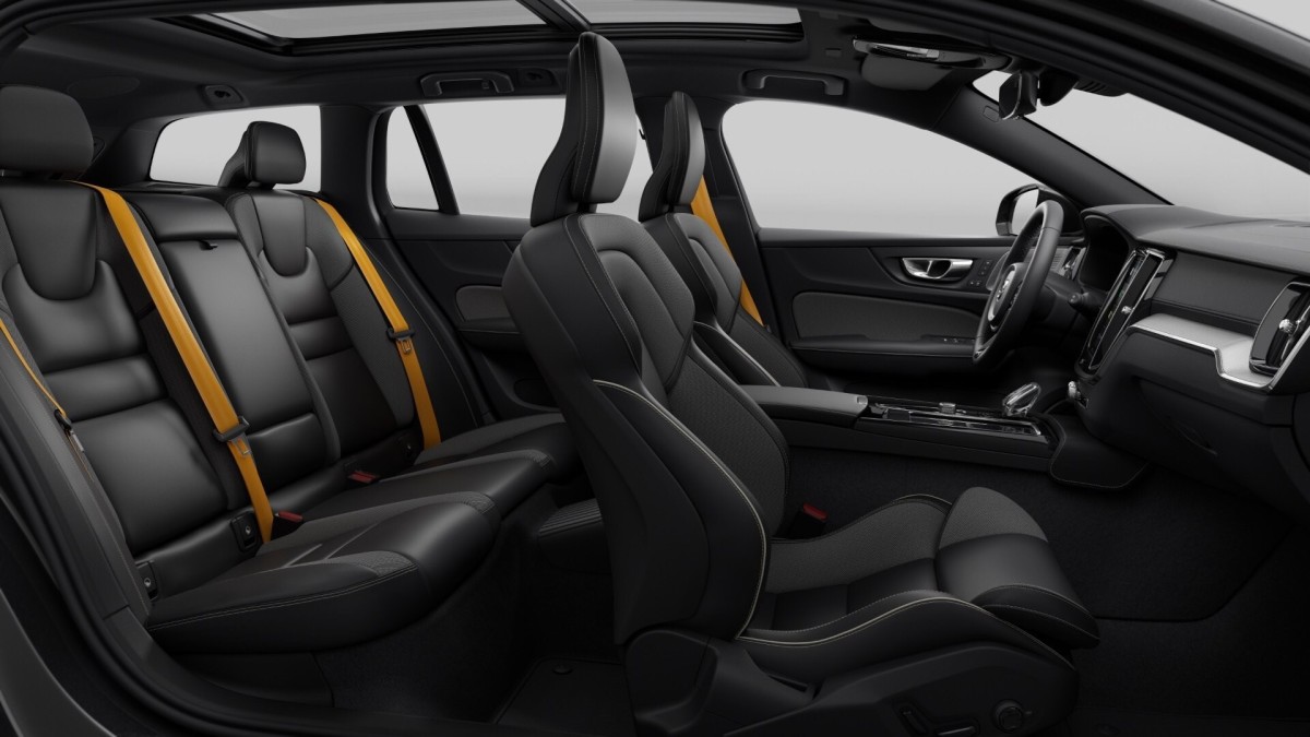 The seats of the 2024 Volvo V60 Polestar Engineered