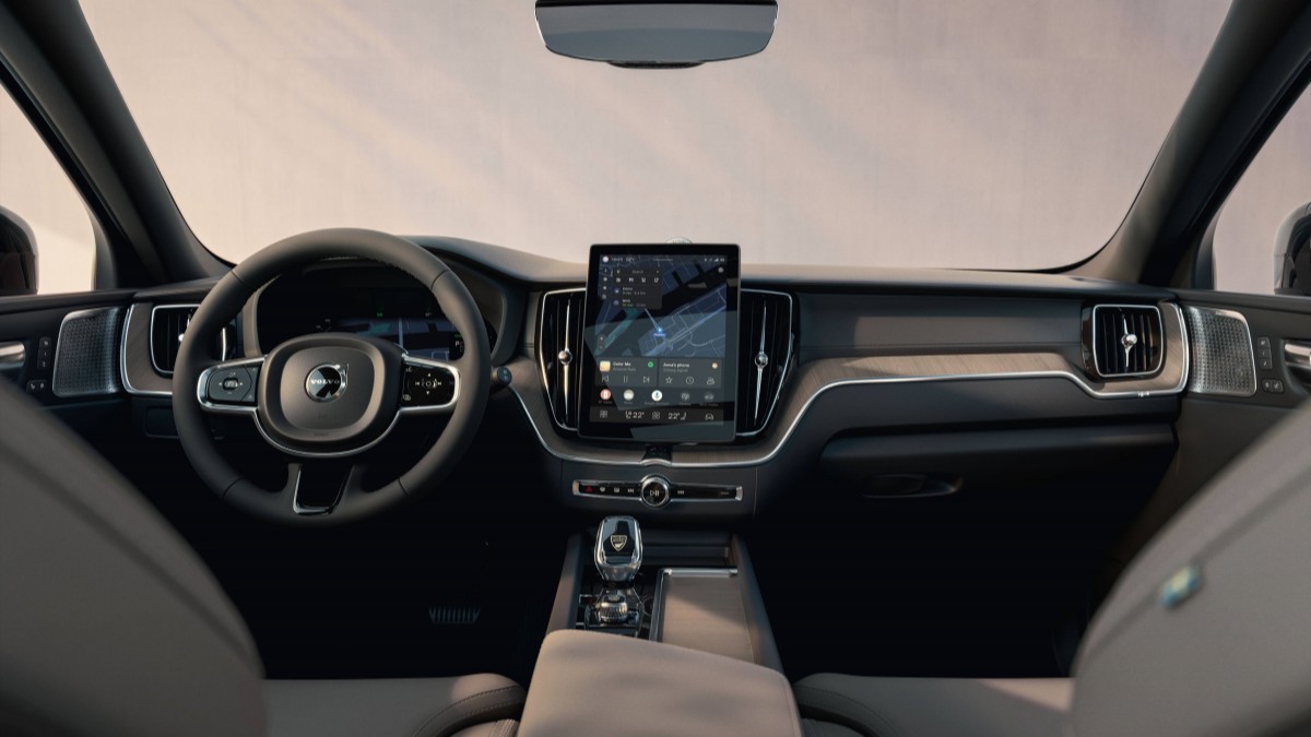 The interior of the 2026 Volvo XC60