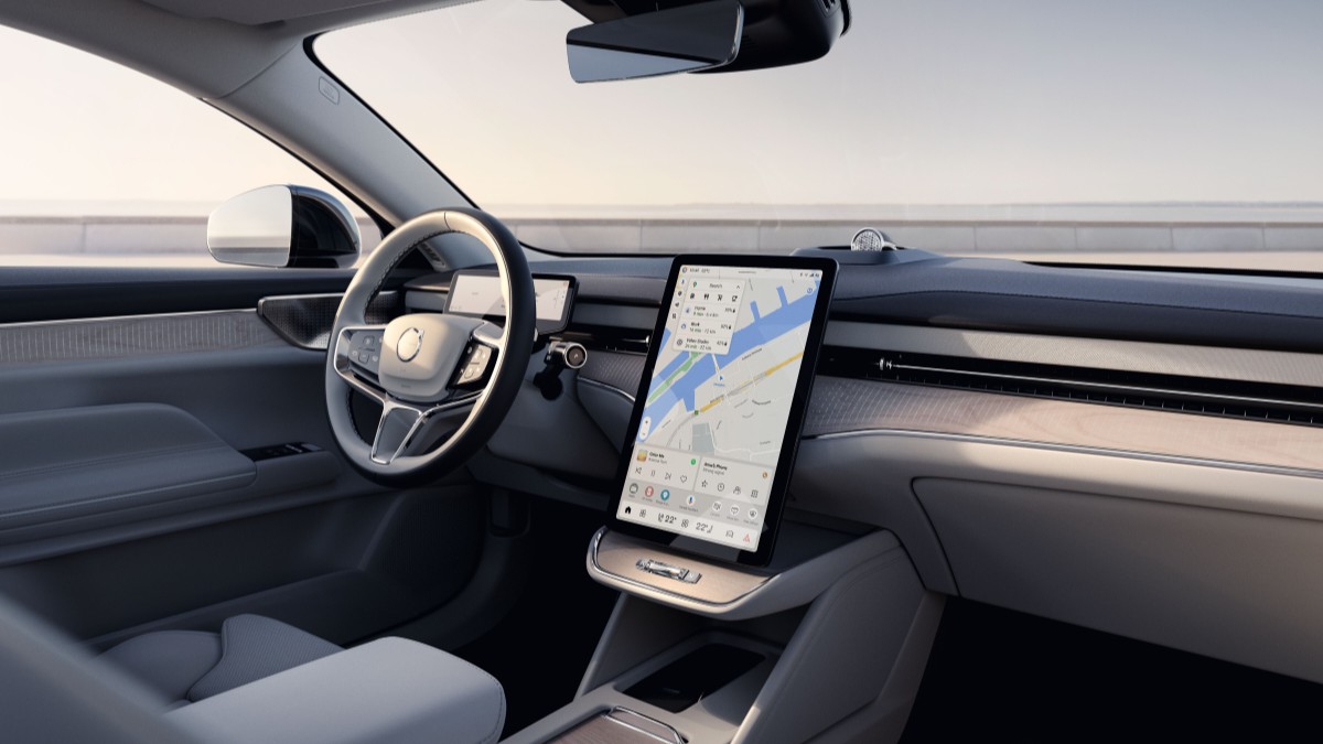 The interior of the 2026 Volvo ES90