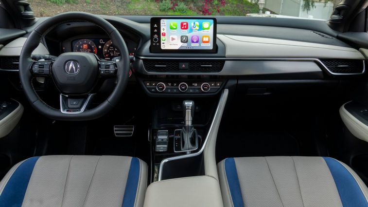 2025 Acura ADX A-Spec front cabin.