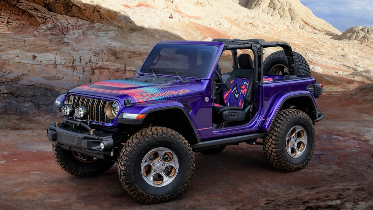 The 2025 Jeep Wrangler Rewind Concept