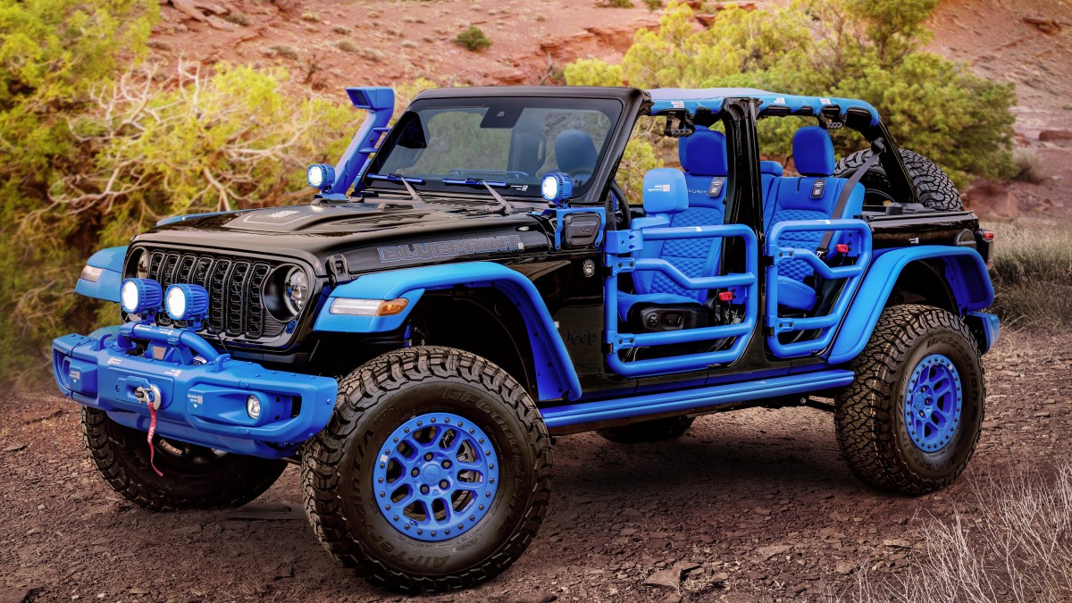 The 2025 Jeep Wrangler Blueprint Concept