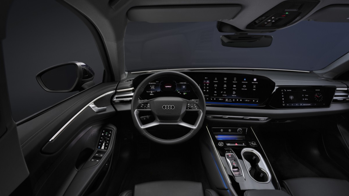 The interior of the 2026 Audi A6