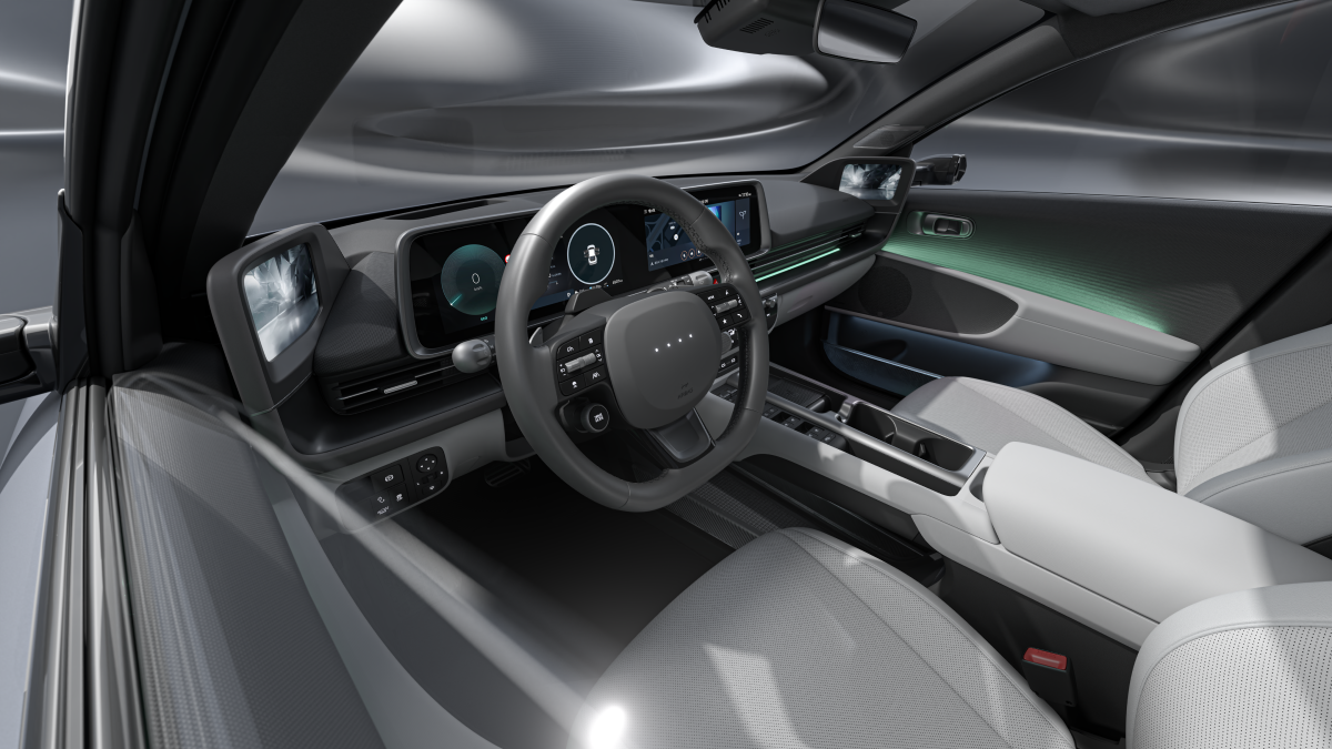 The interior of the 2026 Hyundai Ioniq 6