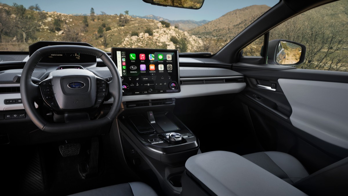The interior of the 2026 Subaru Trailseeker