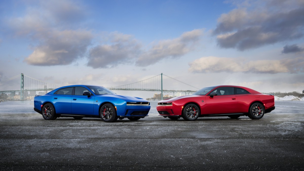 The 2025 Dodge Charger Daytona in 2- and 4-door bodystyles