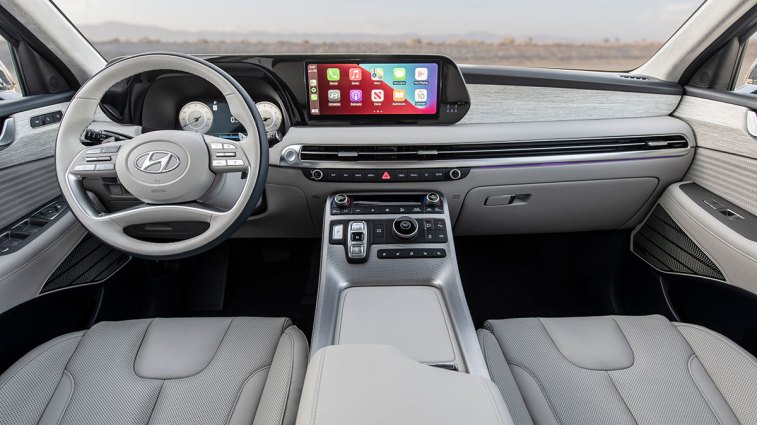 2025 Hyundai Palisade Caligraphy interior.