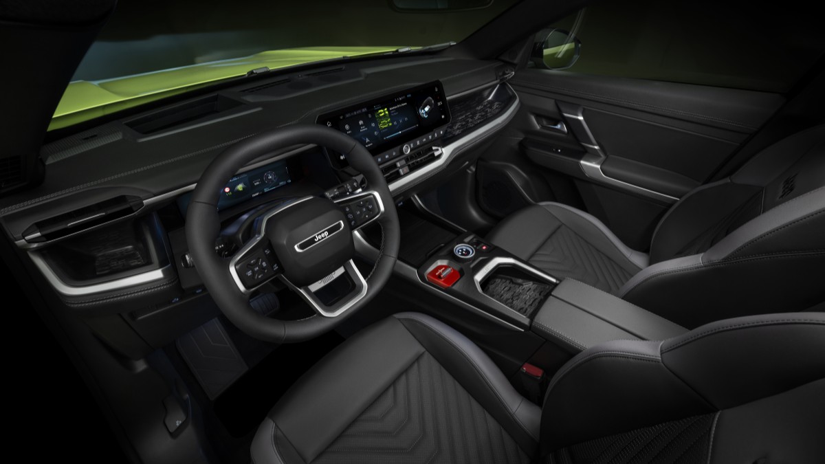 The interior of the 2026 Jeep Compass