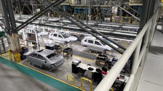 2026 Honda Civic and CR-V whitebodies at Honda's Indiana Auto Plant