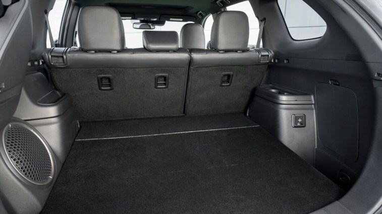 2022 Mitsubishi Outlander PHEV cargo area.