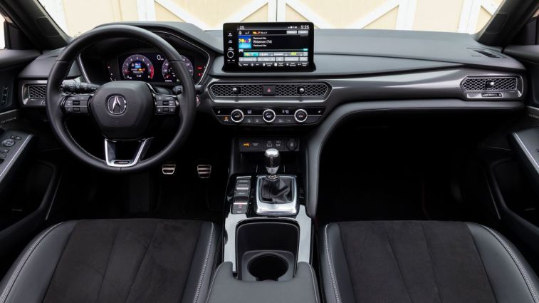 2025 Acura Integra A-Spec front cabin,