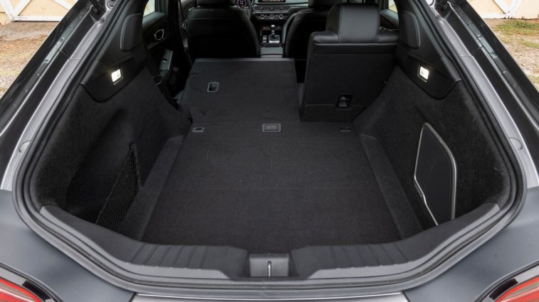 2025 Acura Integra A-Spec cargo area.
