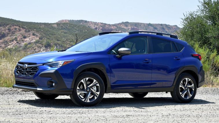 2025 Subaru Crosstrek in Sapphire Blue Pearl